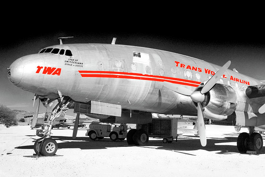 TWA Constellation Photograph by Chris Smith