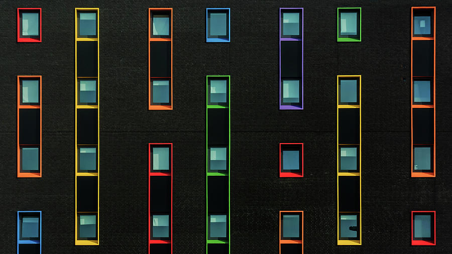 Twenty Eight Windows Photograph by Lus Joosten