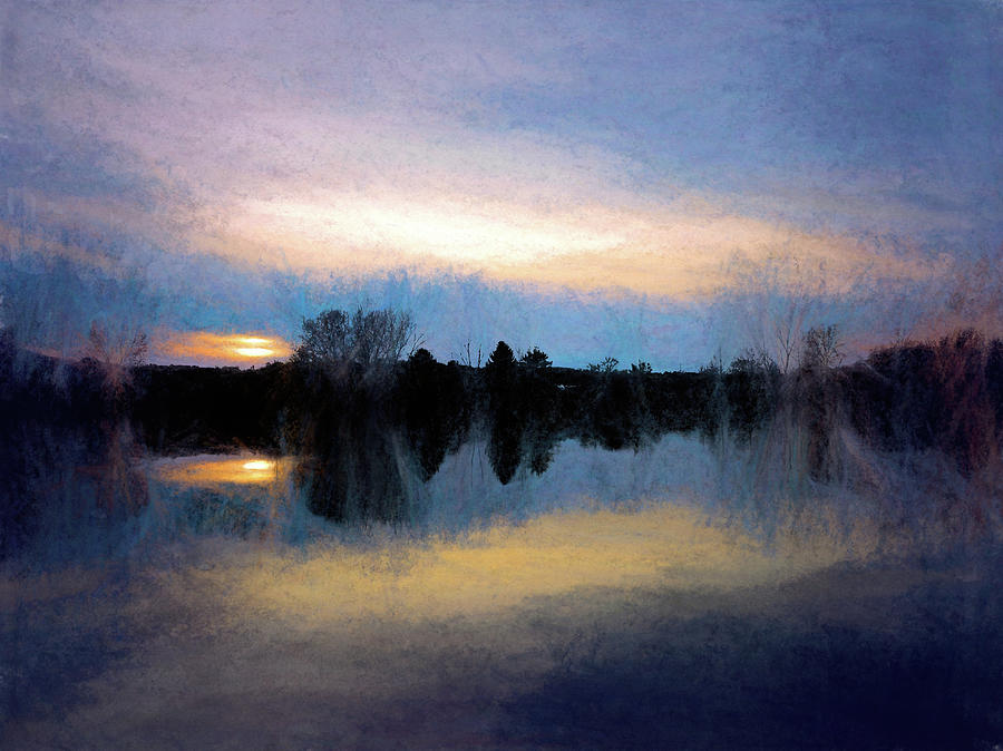 Twilight Blue Digital Art by Susan Hope Finley