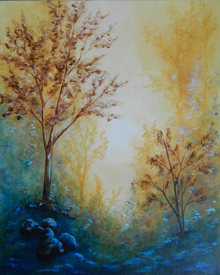 Twilight Painting by Judy Imeson