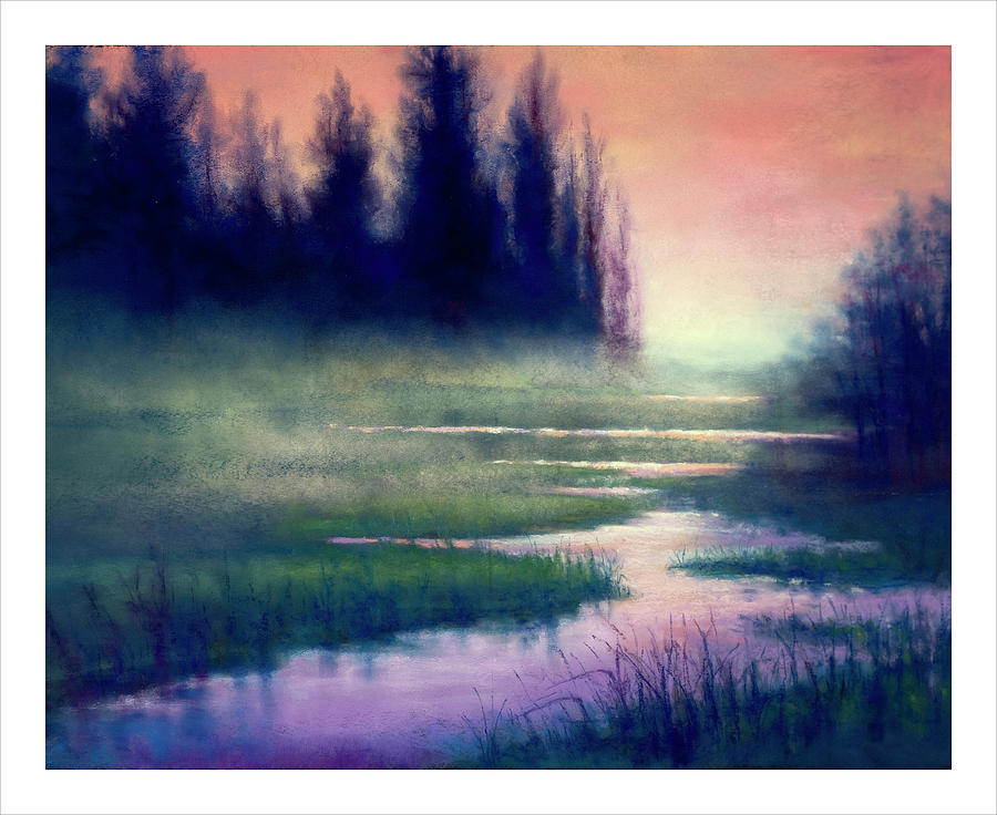 Twilight Passing Painting by Marjie Eakin-Petty