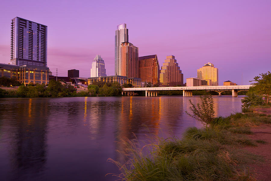 Twilight View Of Austin, Texas Photograph by Billnoll