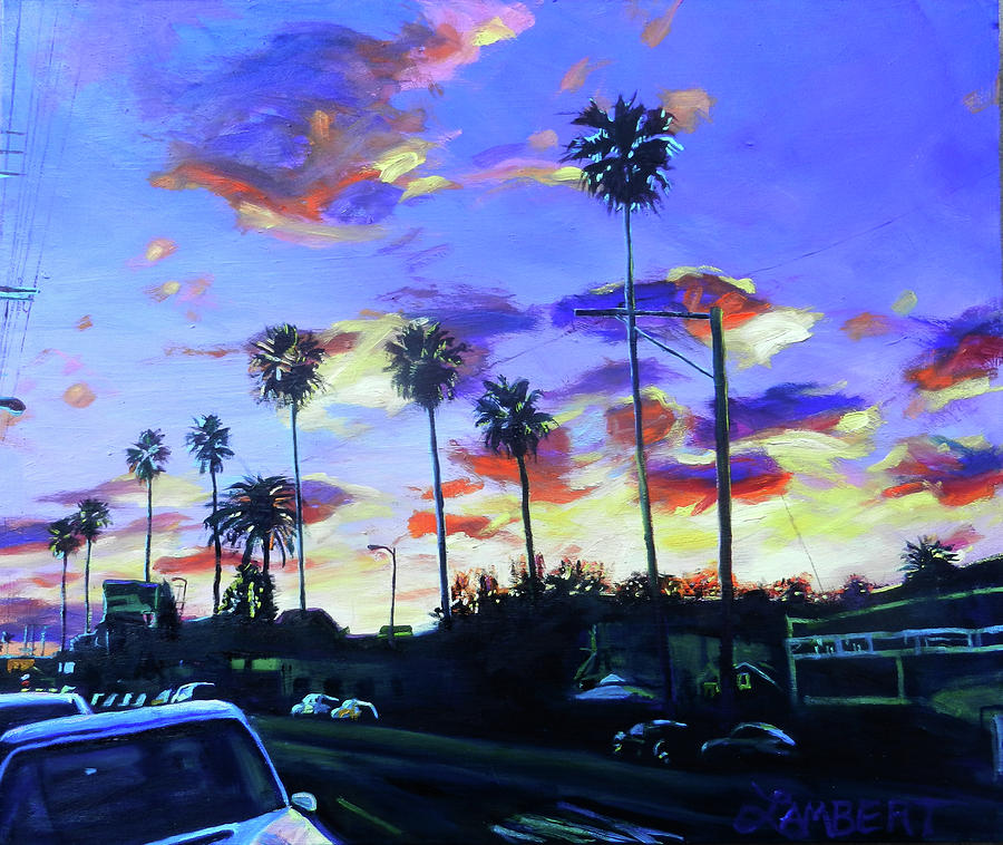 Twilight at Figueroa and 40th by Bonnie Lambert Twilight at Figueroa and 40th by Bonnie Lambert