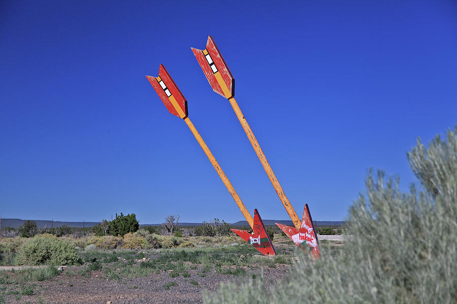 Twin Arrows Photograph by Gary Kaylor