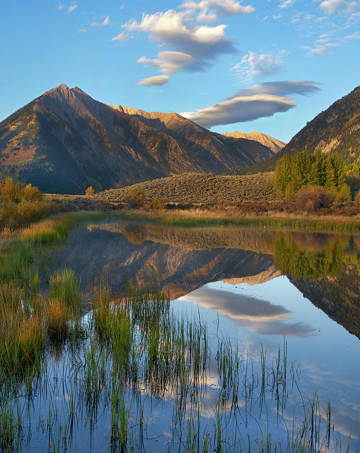 Twin Peaks, Twin Lakes, Colorado Photograph by Tim Fitzharris