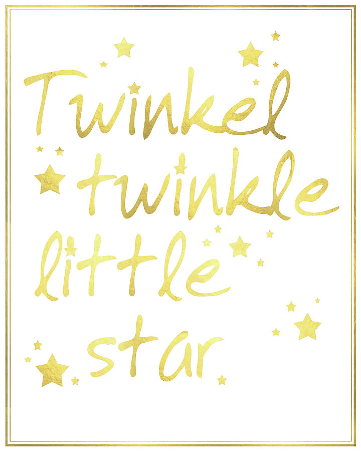 Twinkle Twinkle Little Star Digital Art by Ali Chris - Fine Art America