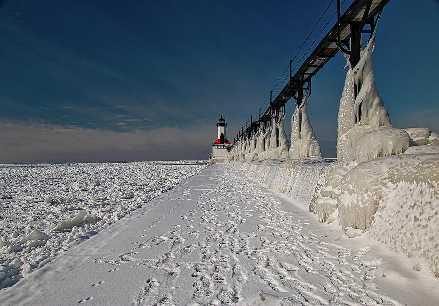 Twisted Ice Photograph by Rita Anthony