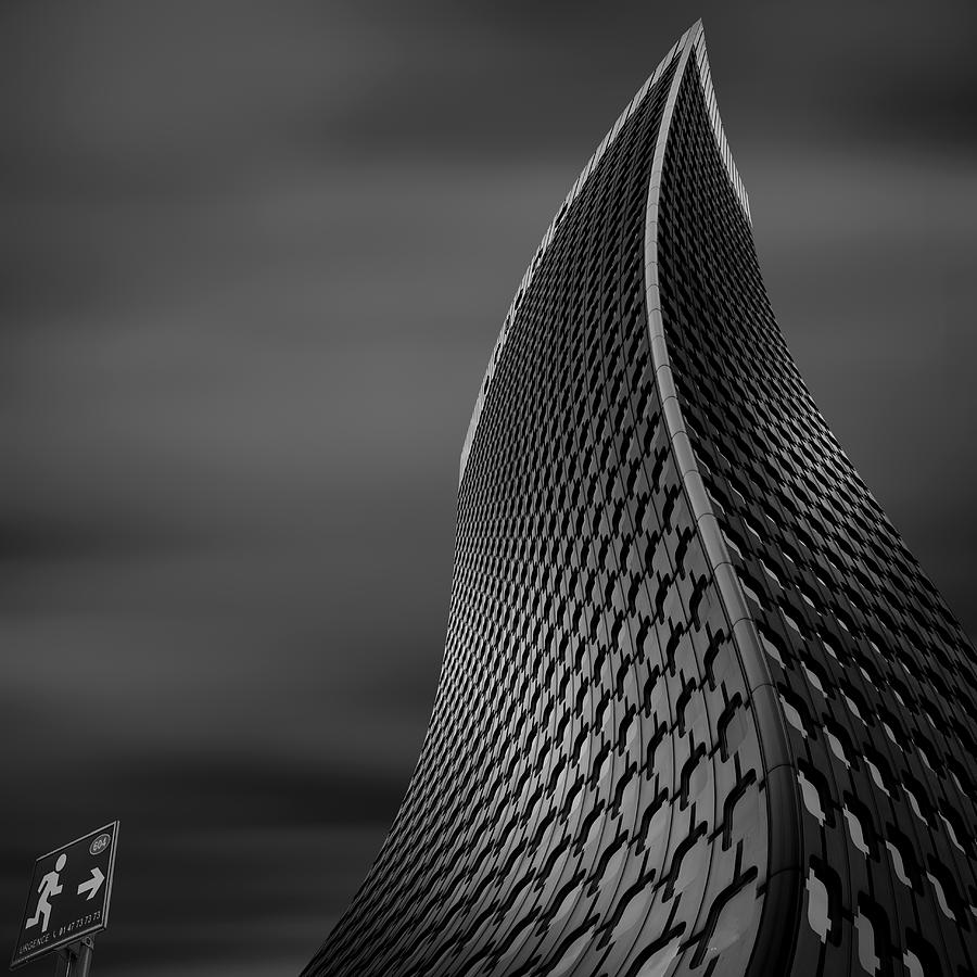Architecture Photograph - Twisted Roof (eternal Shadows  I ) by Oussama Mazouz