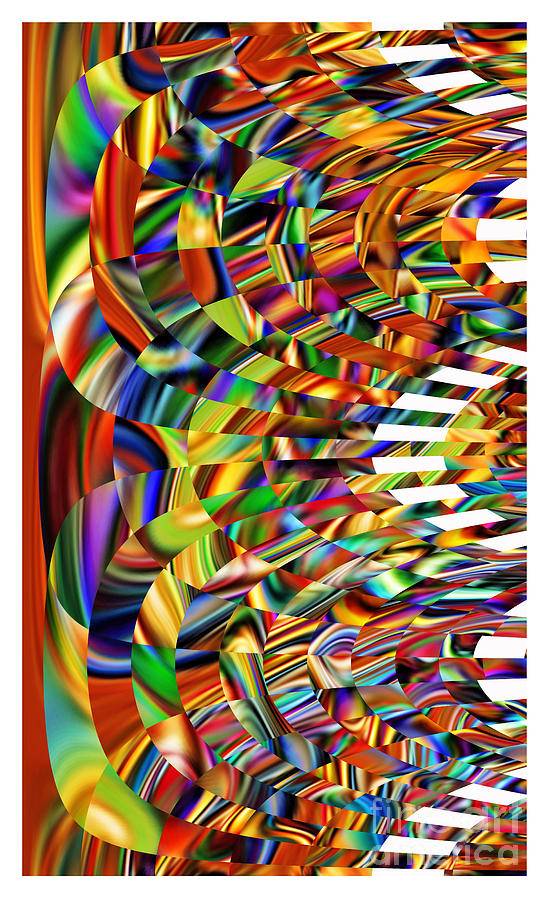 Twists and Turns II Digital Art by Jim Fitzpatrick