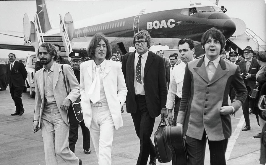 Two Beatles Arrive In New York Photograph by Fred W. McDarrah Two Beatles Arrive In New York Photograph by Fred W. McDarrah