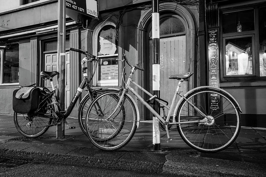 Two Bikes Cork Ireland  Photograph by John McGraw