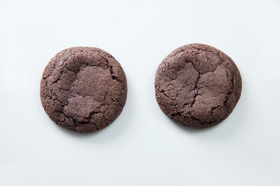 Two Blackberry Cookies Photograph by Christophe Madamour