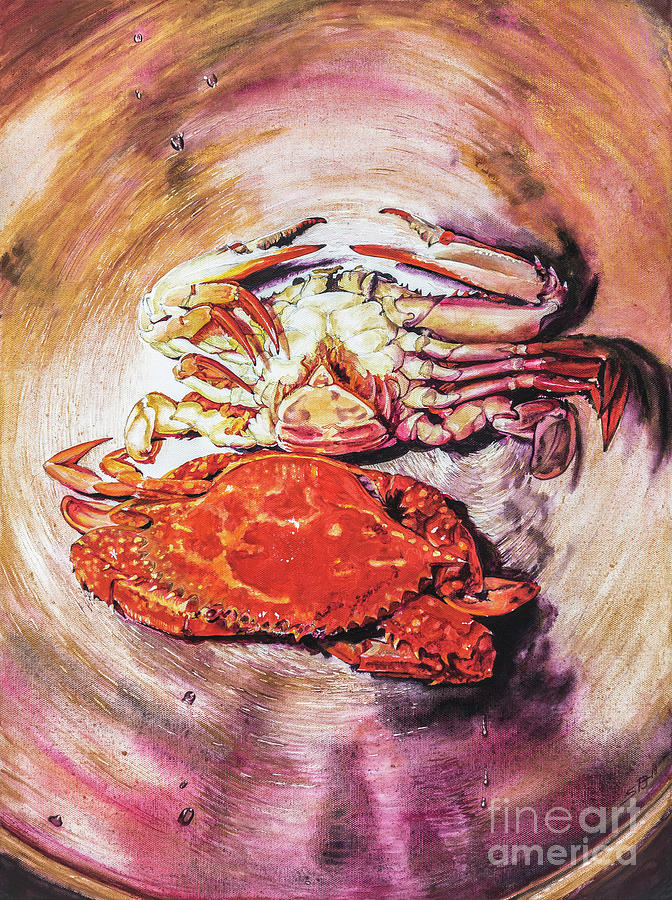 Two Crabs in a Wok by Sandra Phryce-Jones Two Crabs in a Wok by Sandra Phryce-Jones