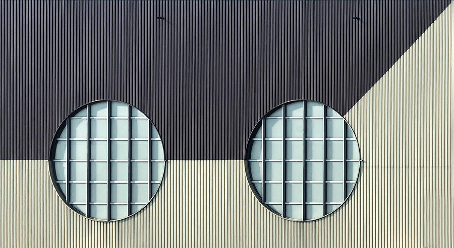 Abstract Photograph - Two Eyes by Jef Van Den Houte