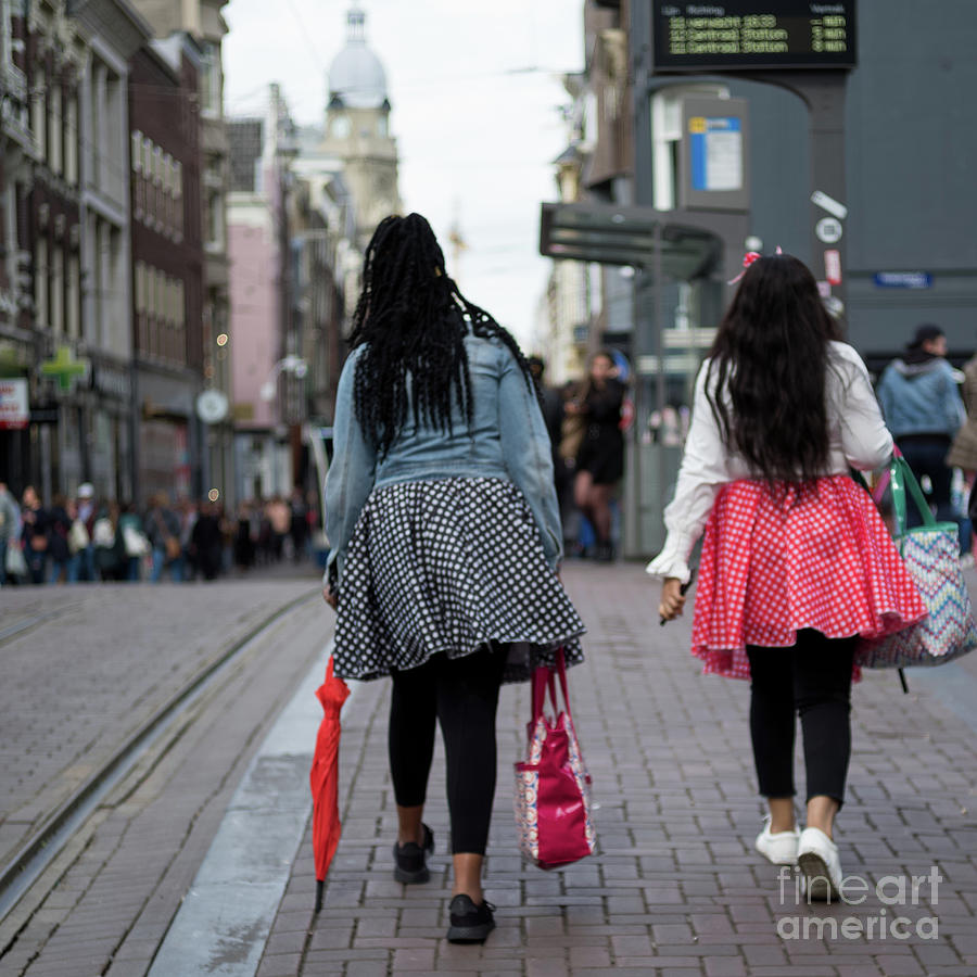 Two Girls in Amstercfam by Jan Daniels Two Girls in Amstercfam by Jan Daniels