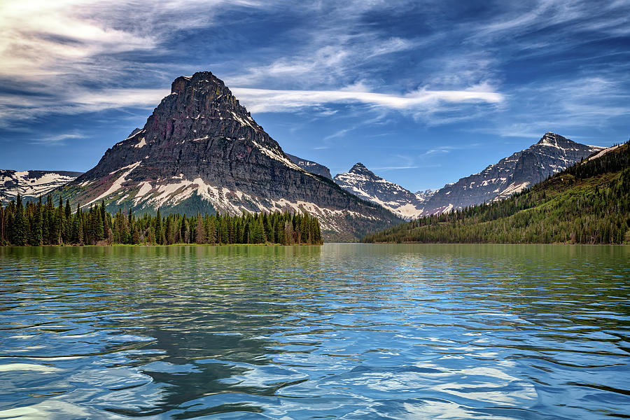 National Parks Photograph - Two Medicine Lake by Rick Berk