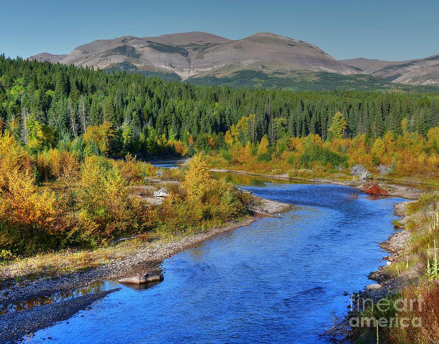 Two Medicine River Photograph by Steve Brown