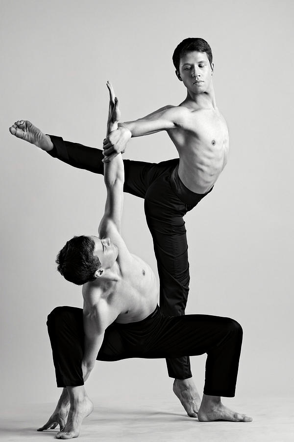 Two Men Dance Photograph by Oleg66