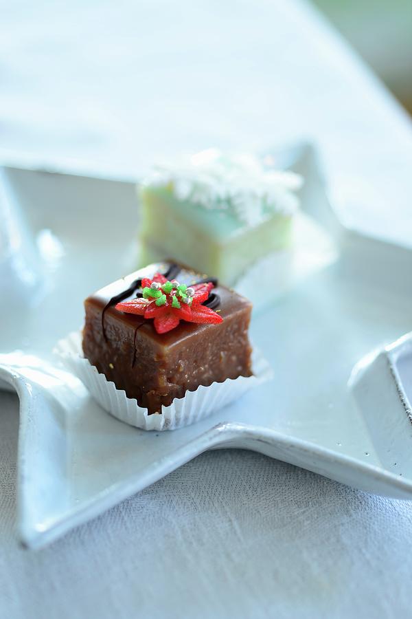 Two Petit Fours christmas Photograph by Tanja Major