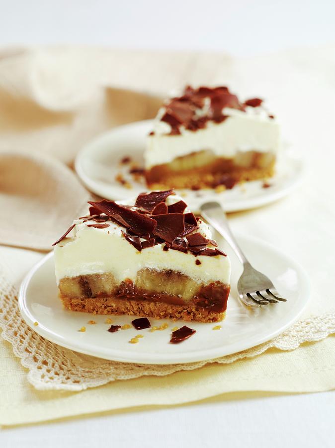 Two Slices Of Banoffee Pie Photograph by Charlie Richards