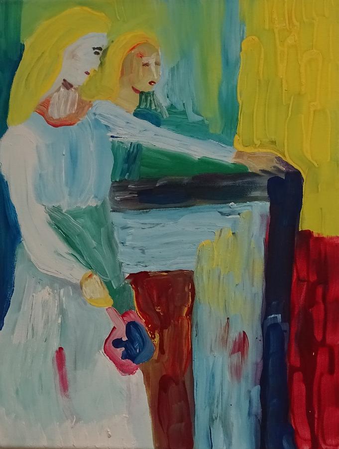 Two women by John B Two women by John B