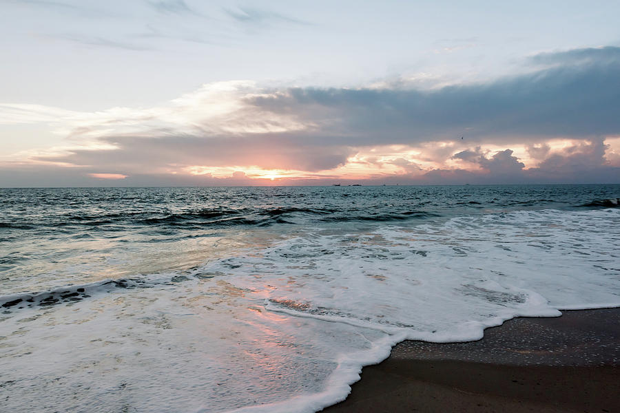 Tybee Island Ocean Front Photograph by Garrick Besterwitch - Fine Art ...