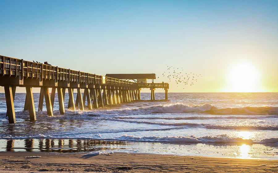 Tybee Sunrise Photograph by Framing Places
