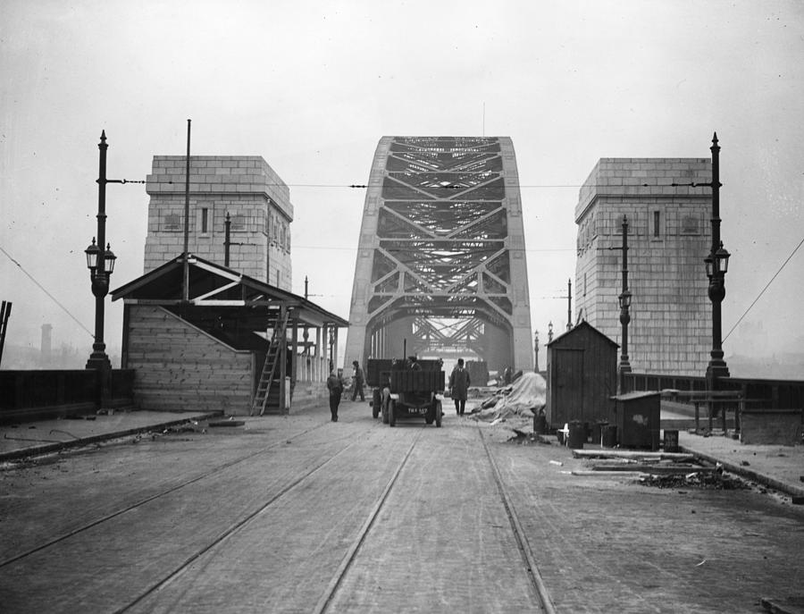Tyne Bridge Photograph by Hulton Archive
