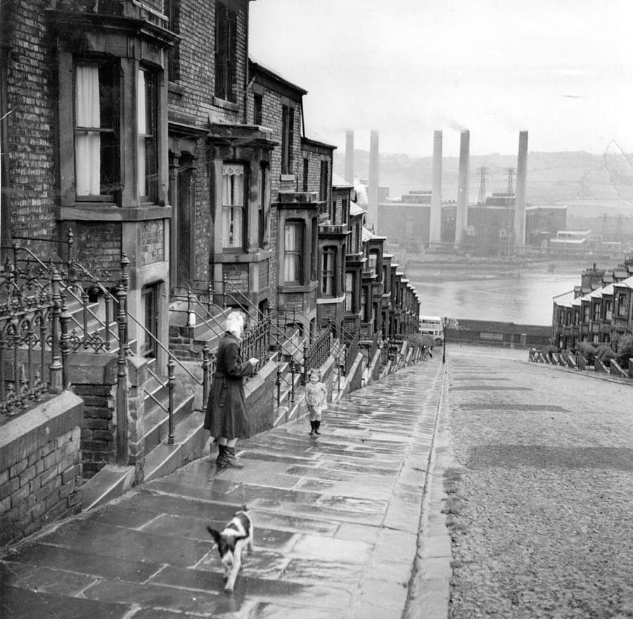 Tyne Street Photograph by Bert Hardy
