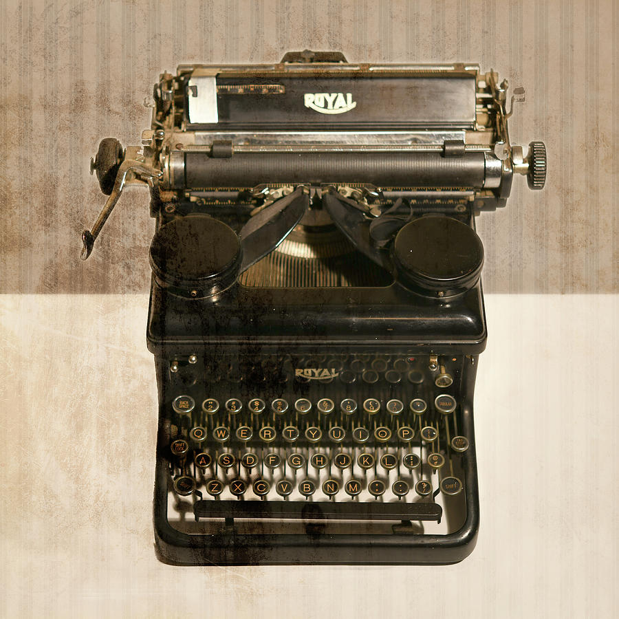 Vintage Mixed Media - Typewriter 02 Royal by Lightboxjournal