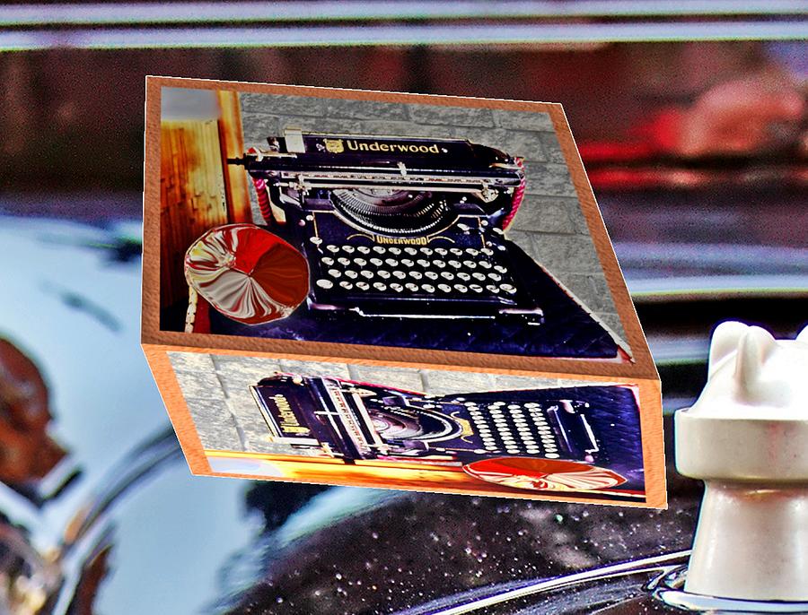 Typewriter as a box Digital Art by Karl Rose