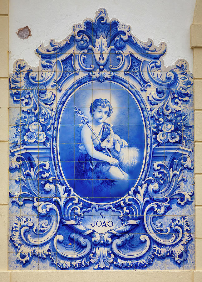 Typical Tiles, Aveiro, Portugal Digital Art by Olimpio Fantuz