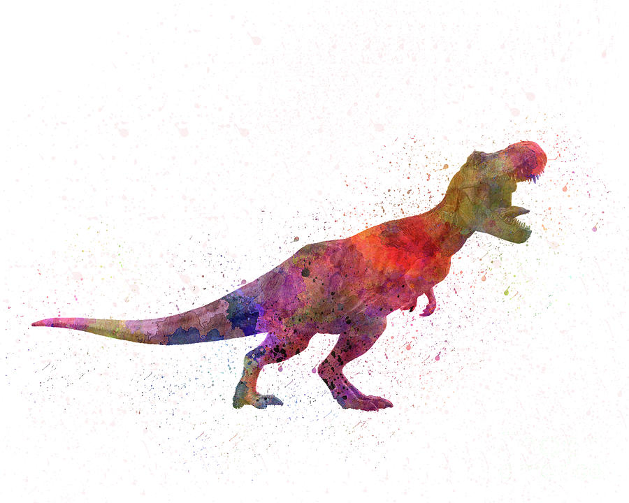 dinosaur painting