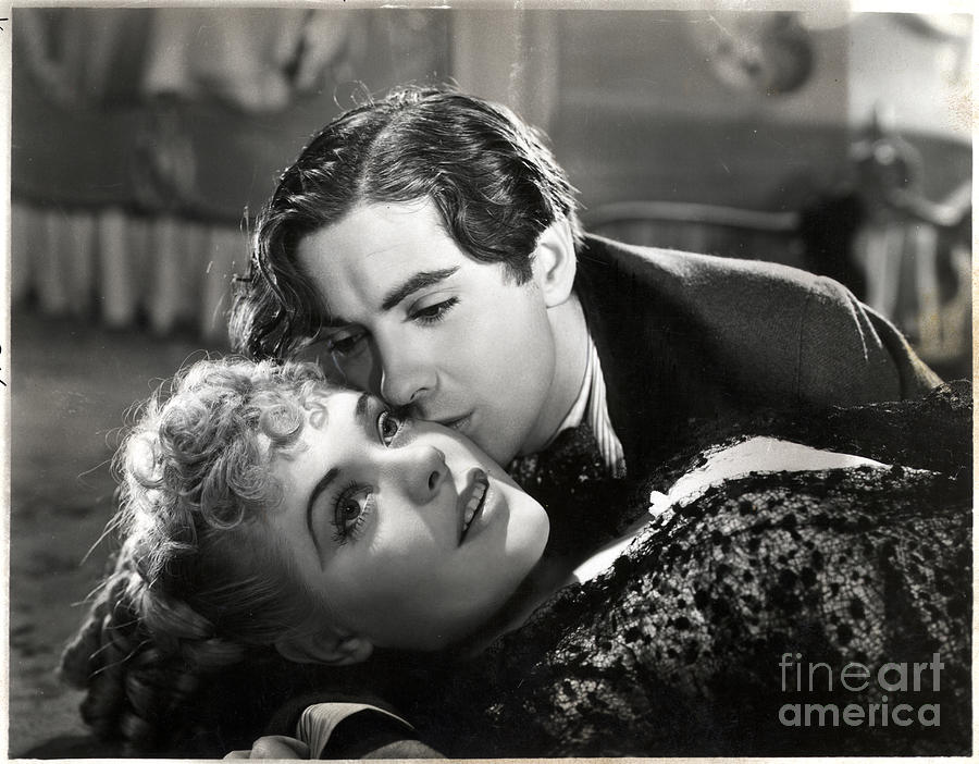 Tyrone Power And Alice Faye In In Old Photograph by Bettmann