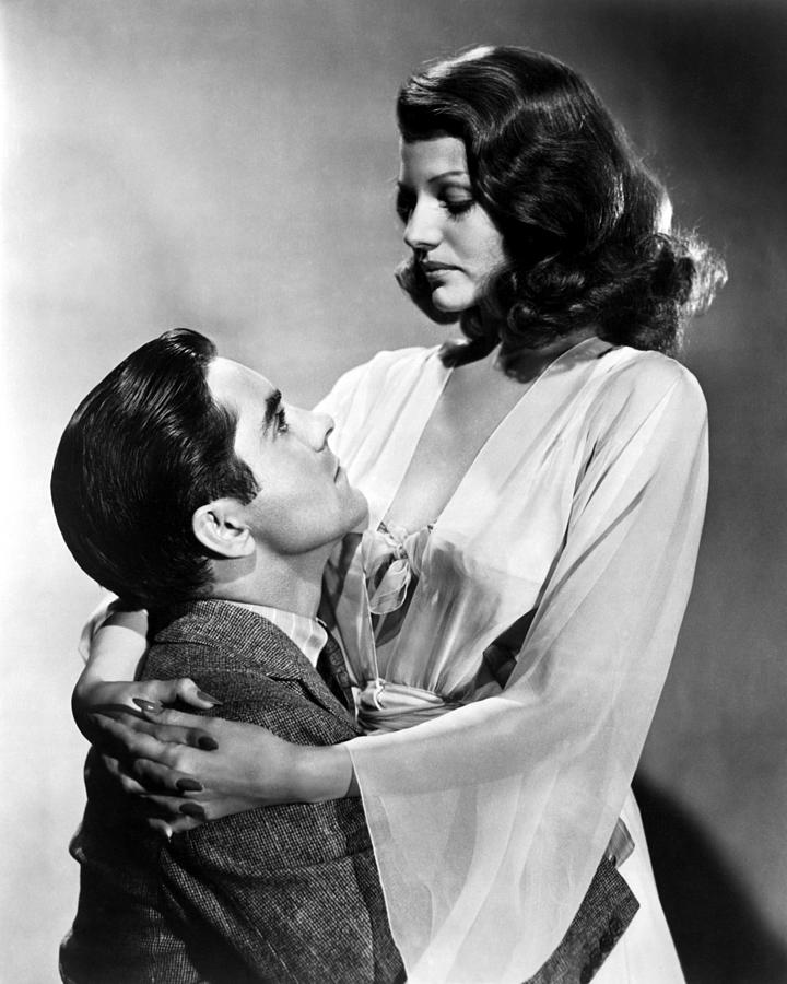 Tyrone Power Carrying Rita Hayworth Photograph by Globe Photos - Fine ...