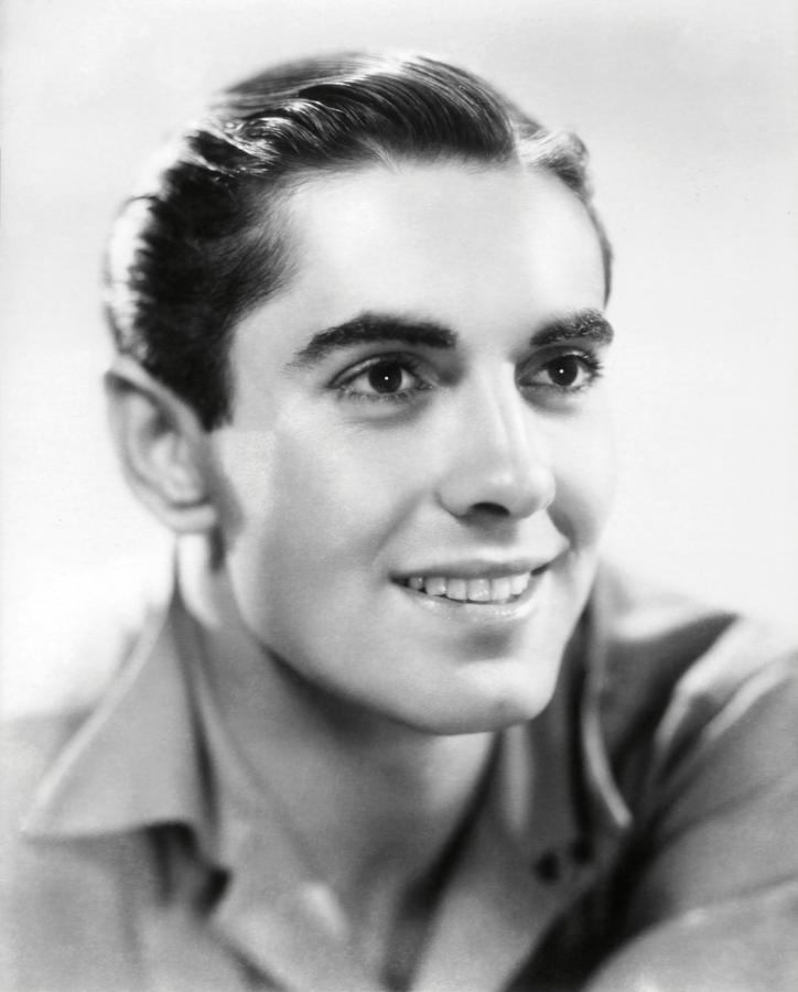 TYRONE POWER in GIRLS DORMITORY -1936-. Photograph by Album