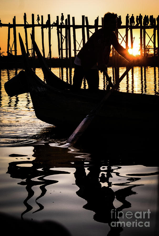 U Bein Oarsman by Rochelle Sjolseth U Bein Oarsman by Rochelle Sjolseth