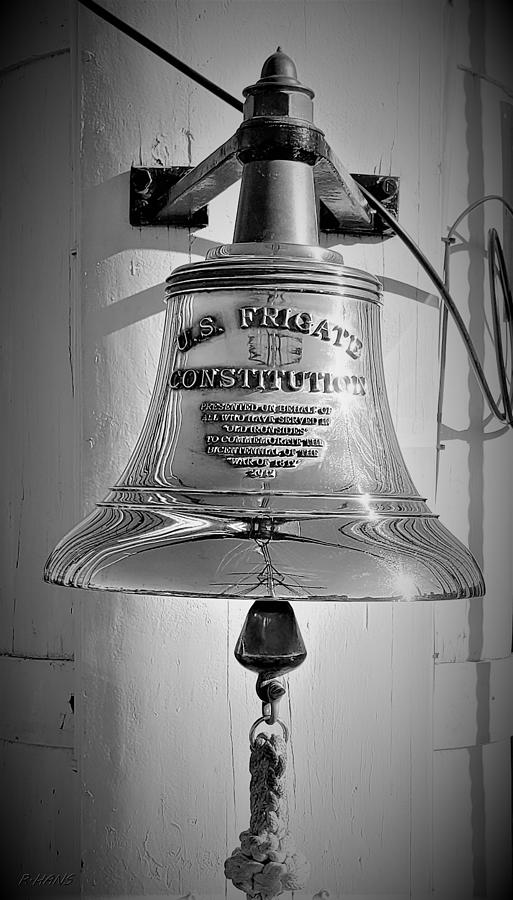 U S Frigate Constitution Bell Photograph by Rob Hans