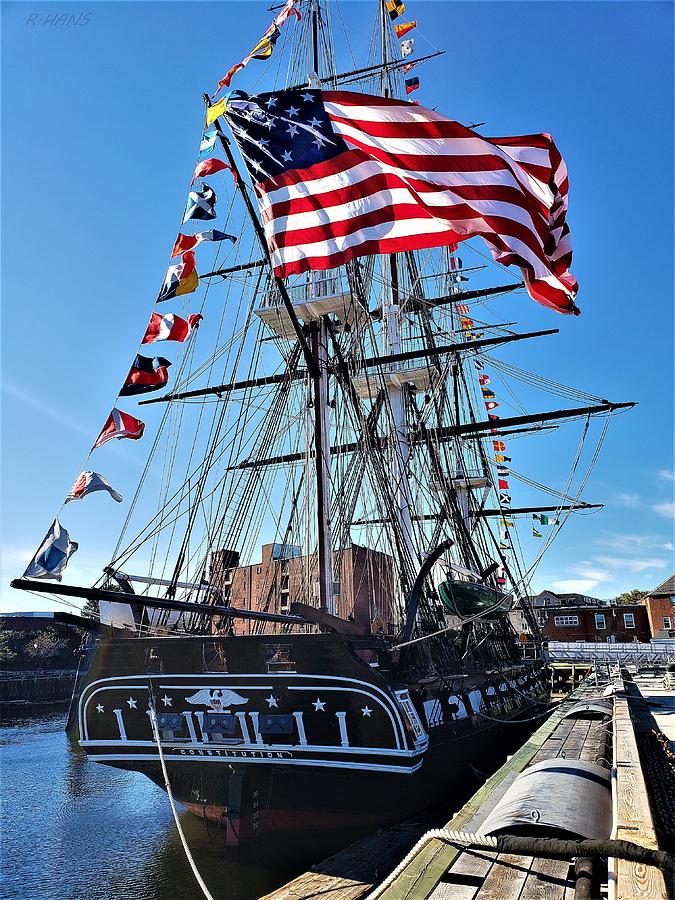 U S Frigate Constitution Photograph by Rob Hans
