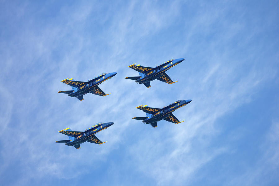 U. S. Navy Blue Angels Photograph by Dale Kincaid