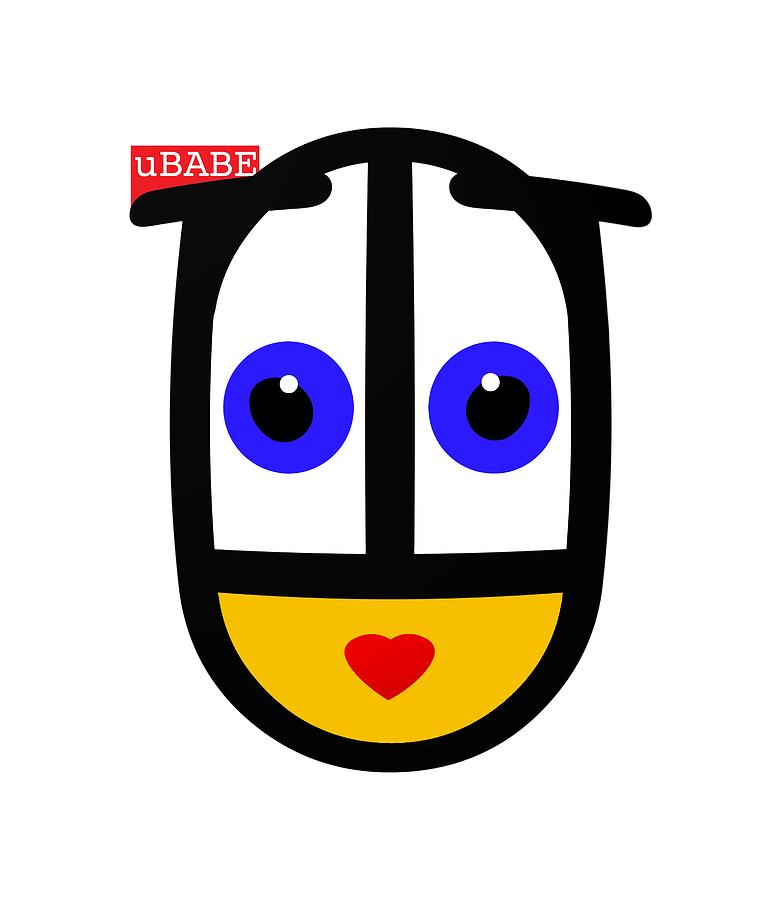 uBABE Logo Digital Art by Ubabe Style