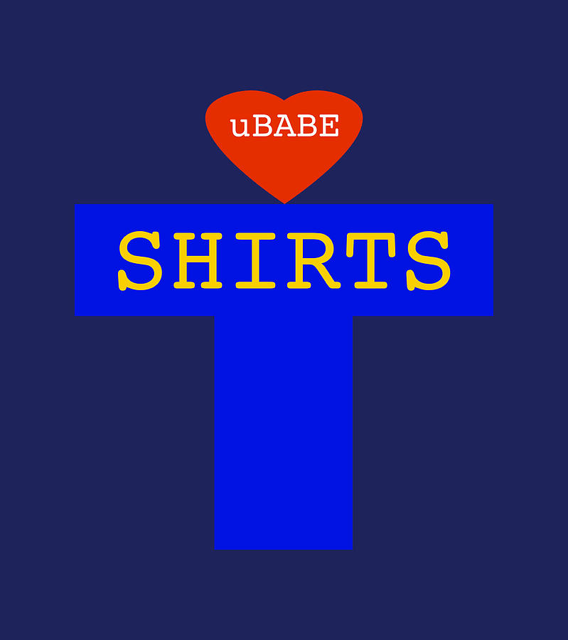 Ubabe Shirts Digital Art by Ubabe Style
