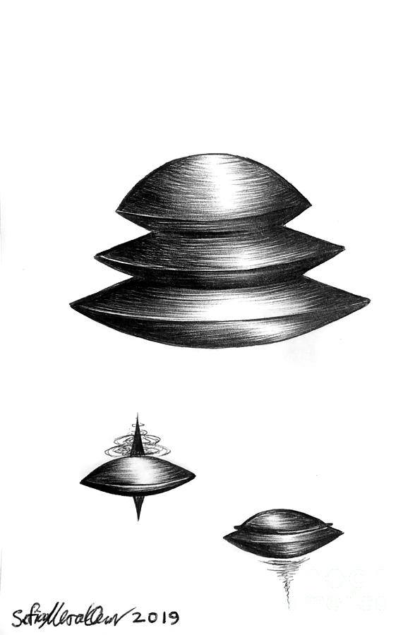 realistic ufo drawing