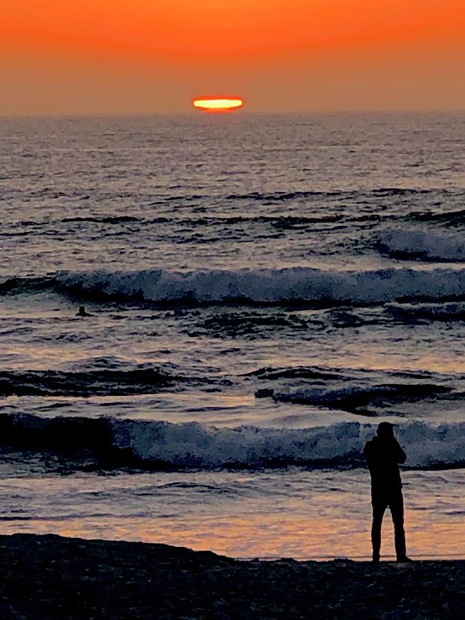 Sunset Photograph - Ufo Sunset by Michael Klahr Sunset Photograph - Ufo Sunset by Michael Klahr