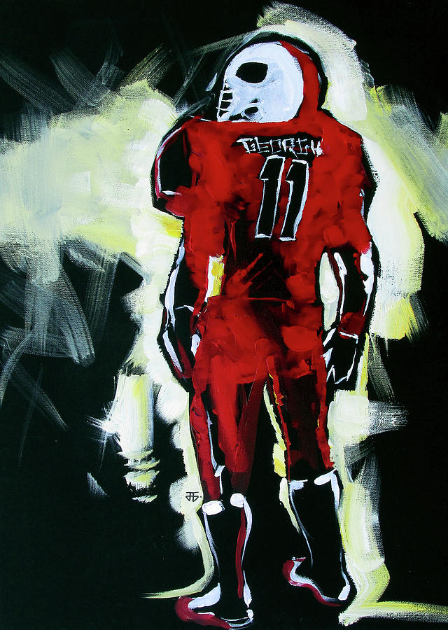 UGA Thoughts Painting by John Gholson
