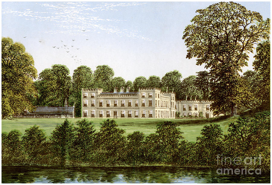 Ugbrooke, Devon, Home Of Lord Clifford Drawing by Print Collector