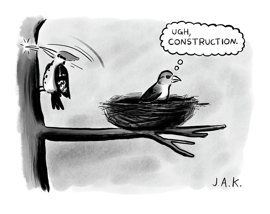 Ugh, Construction Drawing by Jason Adam Katzenstein