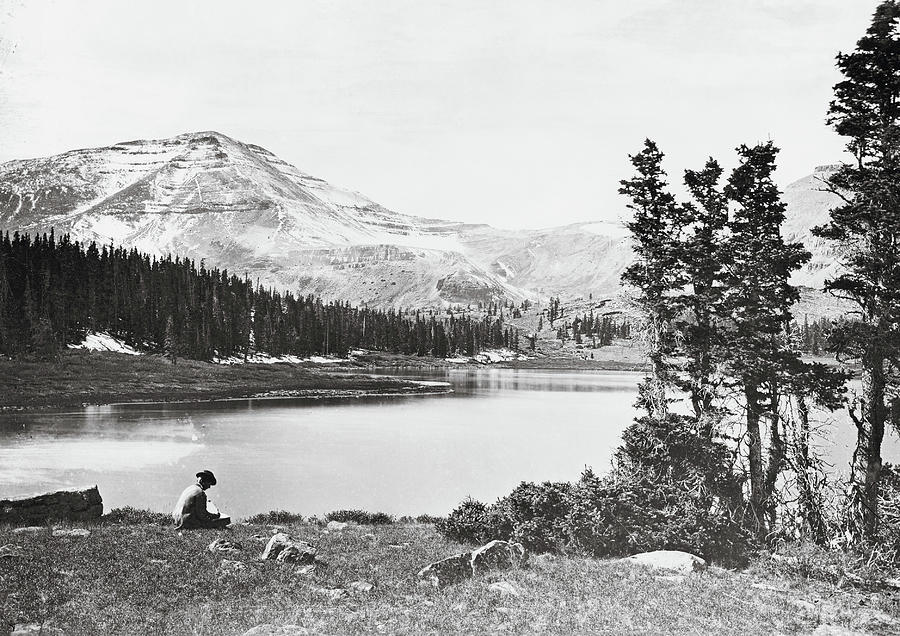 Uinta Mountain Photograph by William Henry Jackson