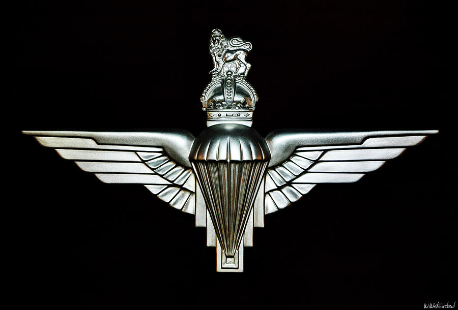 UK Parachute Regiment Emblem Photograph by Weston Westmoreland