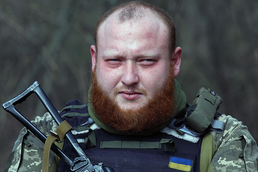 Ukraine Soldier Photograph by Garik